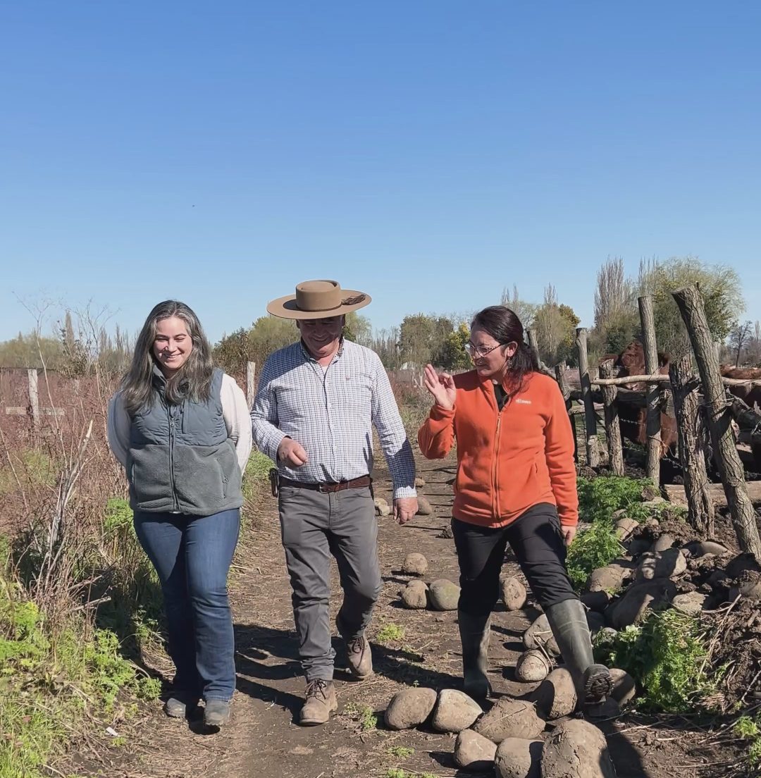Los Moncada recorren el campo familiar