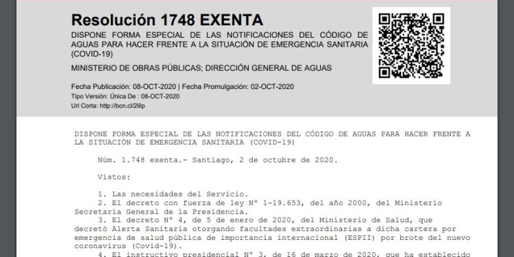 Resolución 1748 EXENTA