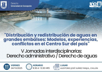 V Jornadas interdisciplinarias: Derecho administrativo / Derecho de aguas